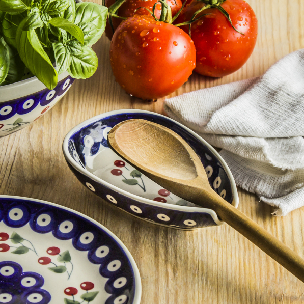 Podstawka pod łyżkę ceramiczna Manufaktura Bolesławiec - dek. 70WI