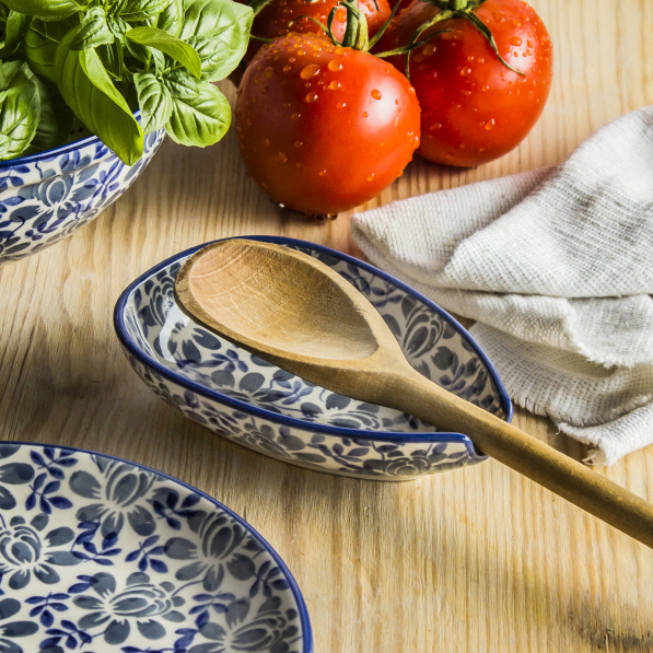 Podstawka pod łyżkę ceramiczna Manufaktura Bolesławiec - dek. AS53