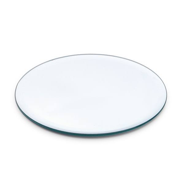 Podstawka pod świece szklana MIRROR 15 cm 