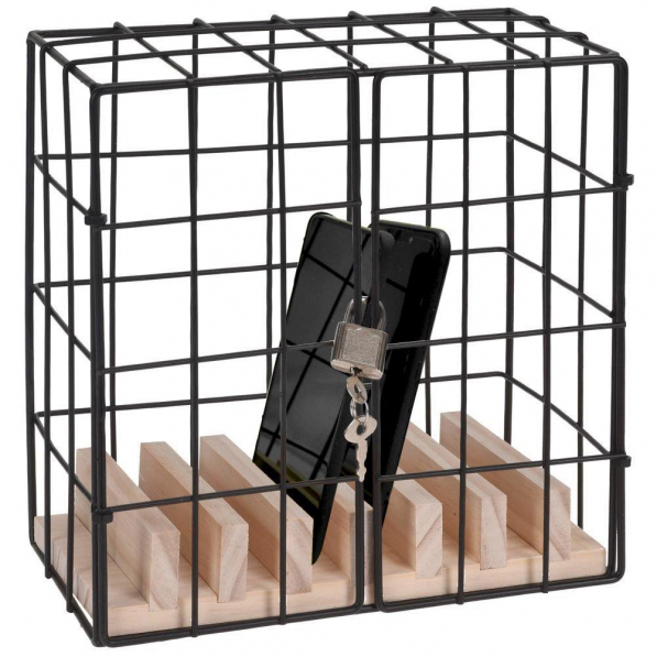 Podstawka pod tablet lub telefon metalowa PHONE STAND CAGE