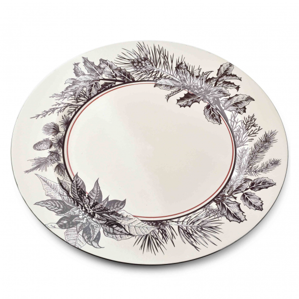 Podtalerz na stół MONDEX BLANCHE FESTIVE 33 cm