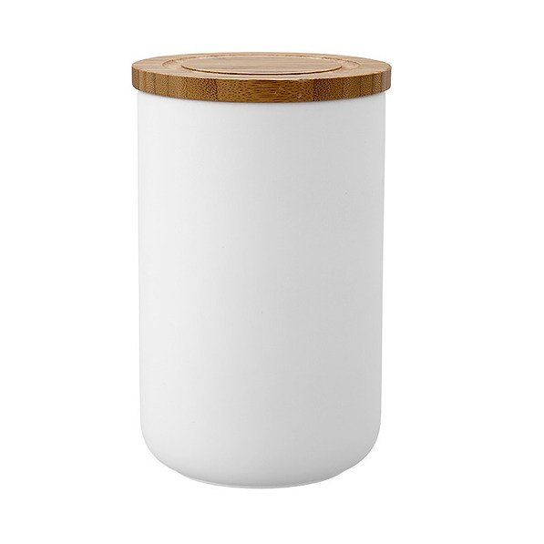LADELLE Mat 1 l biały - pojemnik ceramiczny