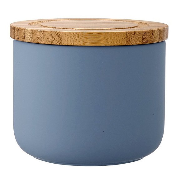 LADELLE Soft 0,45 l niebieski - pojemnik ceramiczny
