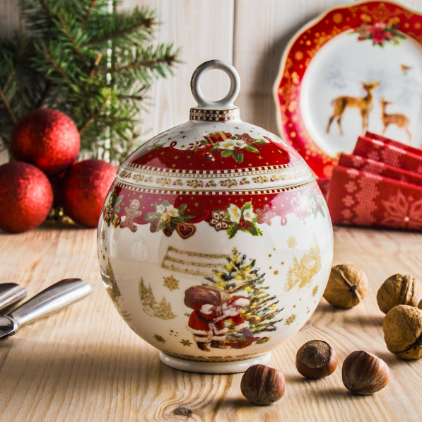 Pojemnik ceramiczny na żywność EASY LIFE CHRISTMAS MEMORIES 0,5 l