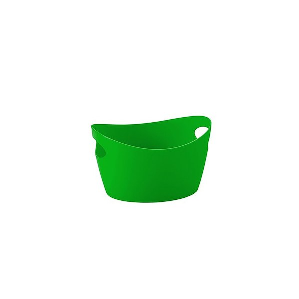 KOZIOL Bottichelli XS zielony - pojemnik łazienkowy plastikowy