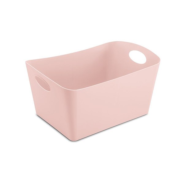 KOZIOL Boxxx M różowy - pojemnik łazienkowy plastikowy 