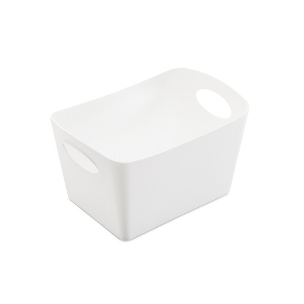 KOZIOL Boxxx S biały - pojemnik łazienkowy plastikowy