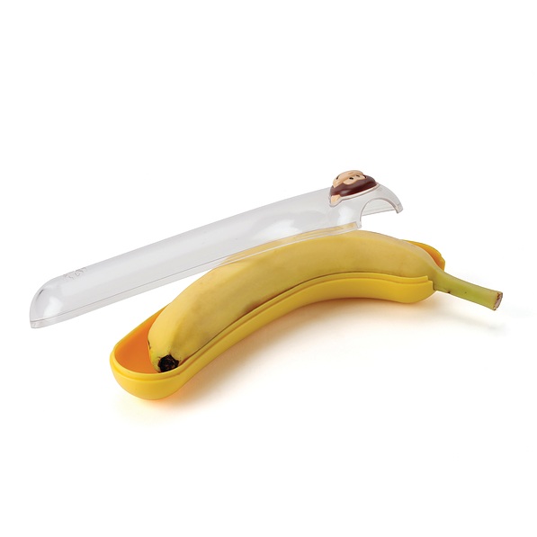 Pojemnik na banana plastikowy MSC INTERNATIONAL MONKEY ŻÓŁTY