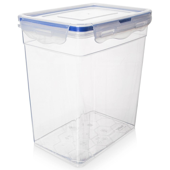 Pojemnik na produkty sypkie plastikowy z pokrywką 3 l