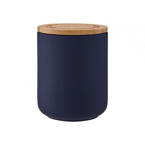 LADELLE Stak Medium 0,75 l granatowy - pojemnik na żywność ceramiczny