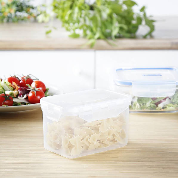 Pojemnik na produkty sypkie plastikowy z pokrywką PLAST TEAM FREEZER 0,7 l