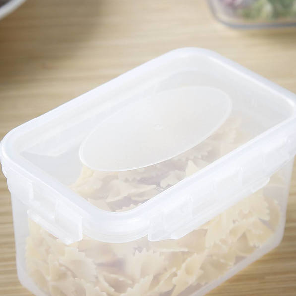 Pojemnik na produkty sypkie plastikowy z pokrywką PLAST TEAM FREEZER 0,7 l