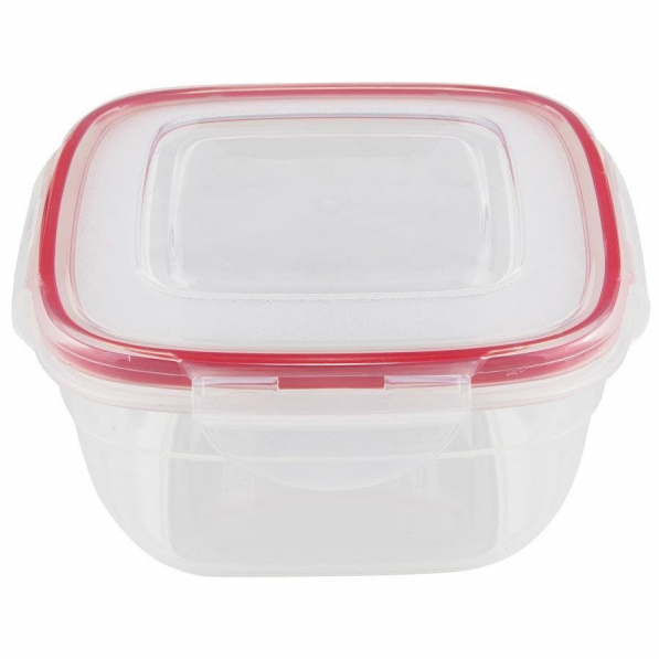 Pojemnik na żywność z plastikowy z pokrywką FLORINA FRESH BOX 0,6 l