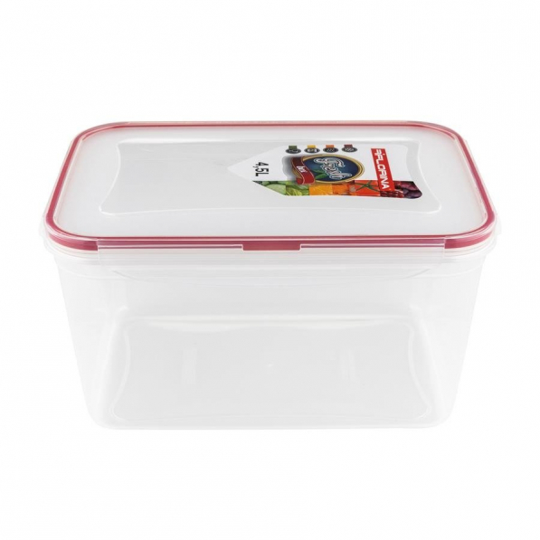 Pojemnik na żywność plastikowy z pokrywką FLORINA FRESH BOX 4,5 l