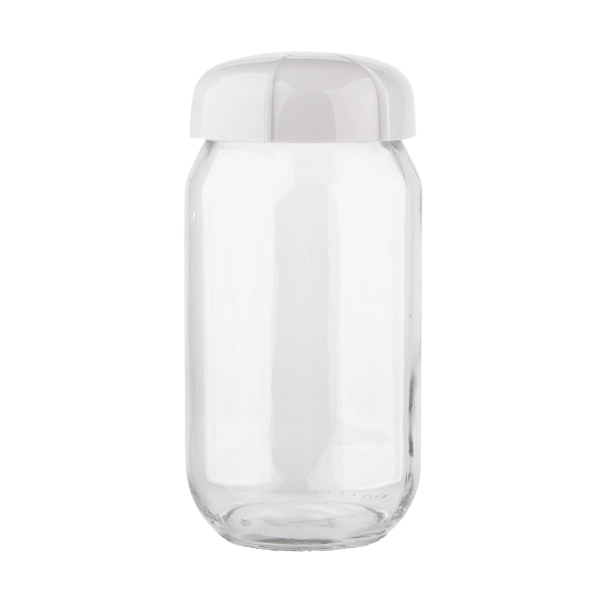 Słoik / Pojemnik na produkty sypkie szklany z pokrywką 1 l
