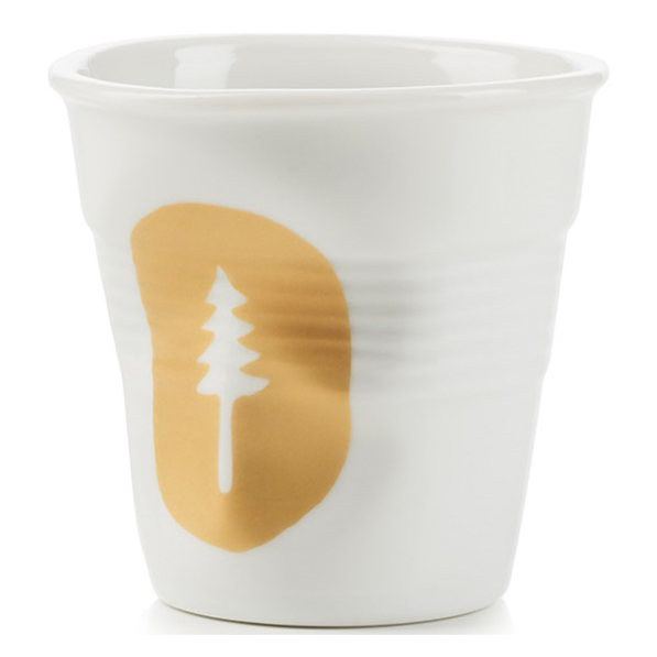 REVOL Froisses Tree negative - kubek porcelanowy 1000 ml