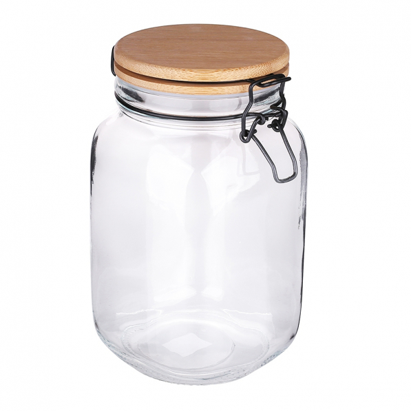 Zestaw pojemników na żywność szklanych JAR 3 szt.