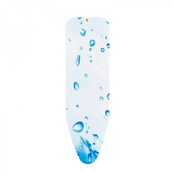 BRABANTIA Ice Water biały 124 x 38 cm (318160) - pokrowiec na deskę do prasowania bawełniany