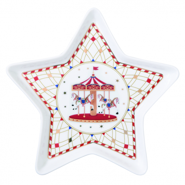 Półmisek porcelanowy EASY LIFE CHRISTMAS WONDERLAND 19,5 cm