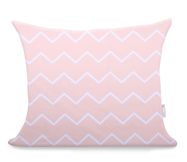Poszewki na poduszkę ozdobne dwustronne z satyny bawełnianej DECOKING SWEETY BIAŁE 50 x 60 cm 2 szt.