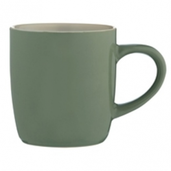 PRICE AND KENSINGTON Accents 330 ml zielony - kubek kamionkowy