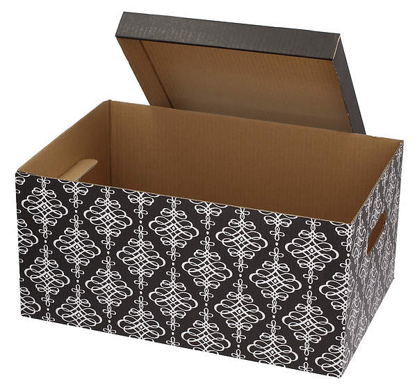 Pudełko kartonowe do przechowywania BLACK AND MIX KOLORÓW