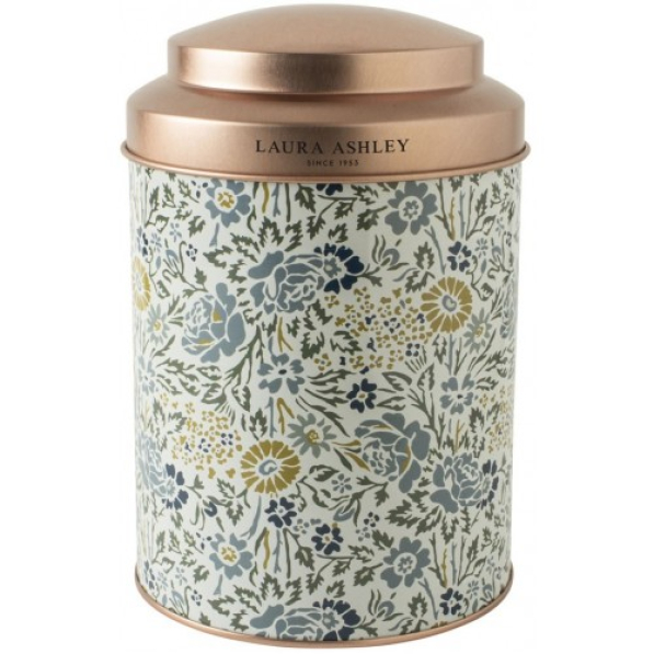 Puszka / Pojemnik na kawę herbatę metalowy LAURA ASHLEY STORAGE DANIELA YELLOW