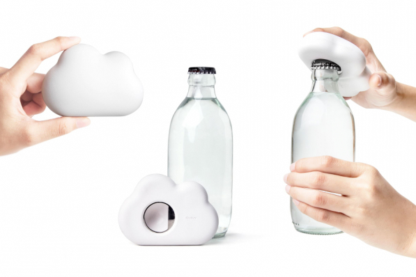 QUALY Cloud 9,5 cm - otwieracz do piwa i butelek plastikowy