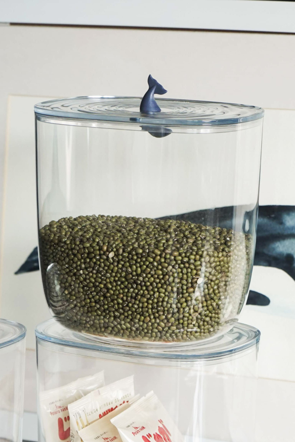 QUALY Moby Whale Ocean 3,5 l - pojemnik na produkty sypkie