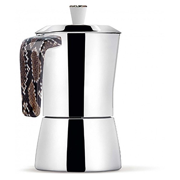 GIANNINI Tua Python na 6 filiżanek espresso wielokolorowe - rączka i uchwyt do kawiarki plastikowe