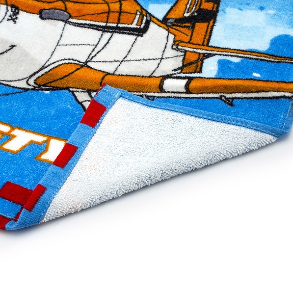 Ręcznik dla dzieci łazienkowy bawełniany DETEXPOL DISNEY SAMOLOTY NIEBIESKI 40 x 60 cm