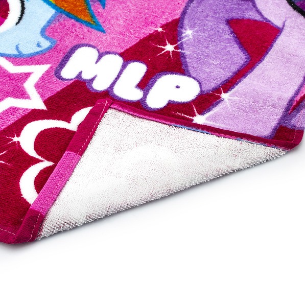 Ręcznik dla dzieci łazienkowy bawełniany DETEXPOL MY LITTLE PONY WIELOKOLOROWY 40 x 60 cm
