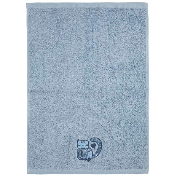 Ręcznik dla dzieci łazienkowy bawełniany MISS LUCY KOT 40 x 60 cm