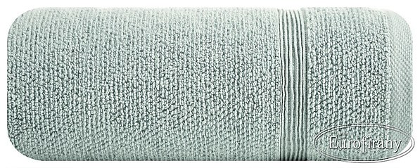 Ręcznik łazienkowy bawełniany EDITH MIĘTOWY 50x90 cm 