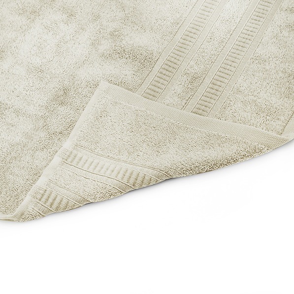 Ręcznik kąpielowy bawełniany MISS LUCY MARLA BEŻOWY 70 x 140 cm