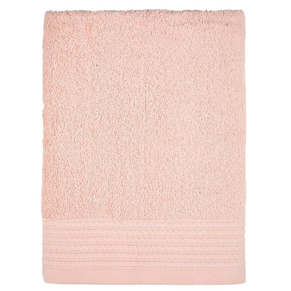 Ręcznik kąpielowy łazienkowy bawełniany MISS LUCY BRUNO JASNORÓŻOWY 70 x 140 cm