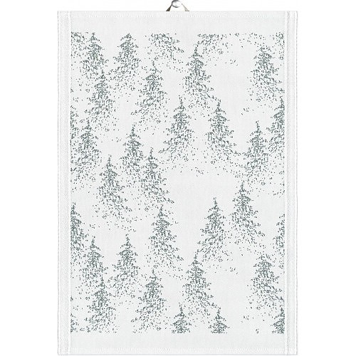 Ręcznik kuchenny bawełniany EKELUND CEDARWOOD BIAŁY 35 x 50 cm