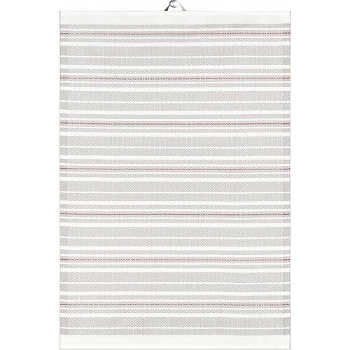 Ręcznik kuchenny bawełniany EKELUND PIPER BIAŁY 48 x 70 cm