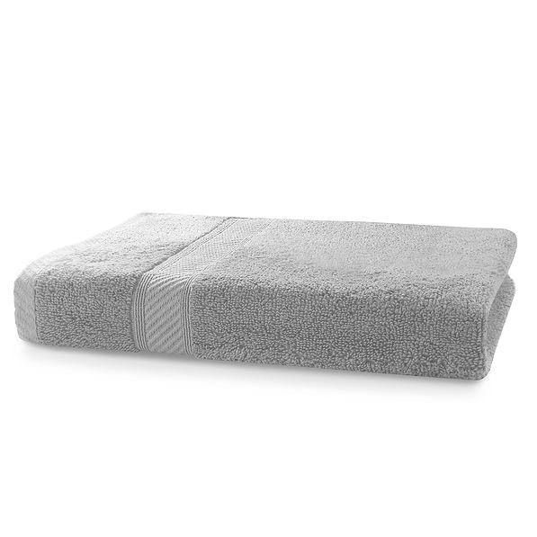 Ręcznik łazienkowy bawełniany DECOKING TOWEL BAMBOO SZARY 50 x 100 cm