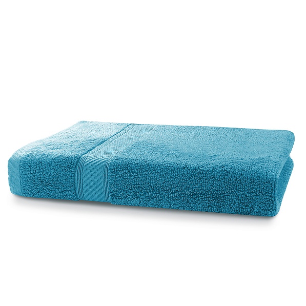 Ręcznik łazienkowy bawełniany DECOKING TOWEL BAMBOO TURKUSOWY 50 x 100 cm