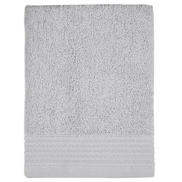 Ręcznik łazienkowy bawełniany MISS LUCY BRUNO SZARY 50 x 90 cm