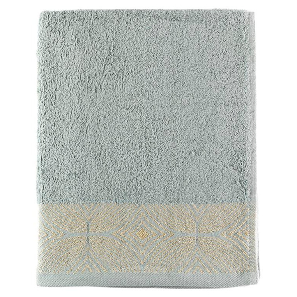 Ręcznik łazienkowy bawełniany MISS LUCY CARLOS MIĘTOWY 50 x 90 cm