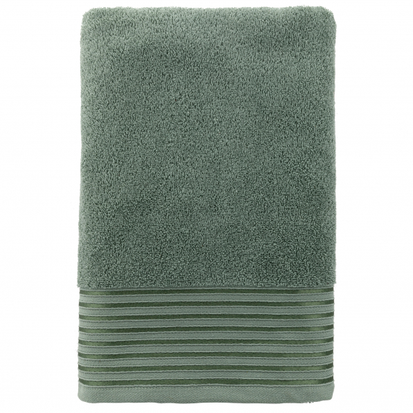 Ręcznik łazienkowy bawełniany MISS LUCY DAUNTE OLIWKOWY 50 x 90 cm 
