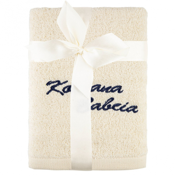 Ręcznik łazienkowy bawełniany MISS LUCY DLA BABCI 50 x 90 cm