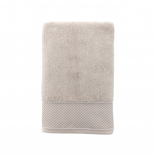 Ręcznik łazienkowy bawełniany MISS LUCY HITE BEŻOWY 50 x 90 cm 
