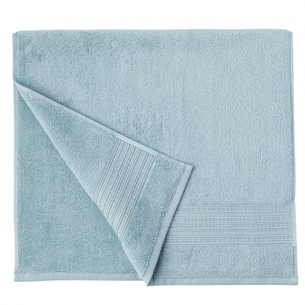 Ręcznik łazienkowy bawełniany MISS LUCY MARCO SZARY 50 x 90 cm