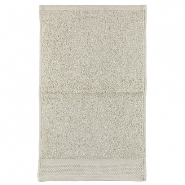 Ręcznik łazienkowy bawełniany MISS LUCY MIKO JASNOSZARY 30 x 50 cm