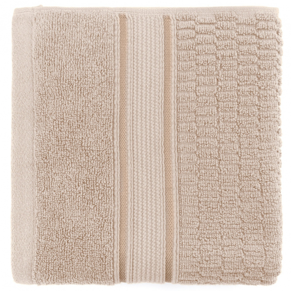 Ręcznik łazienkowy bawełniany MISS LUCY TURTLE BEŻOWY 50 x 90 cm