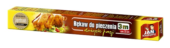 Rękaw do pieczenia JAN NIEZBĘDNY BIG 3 m