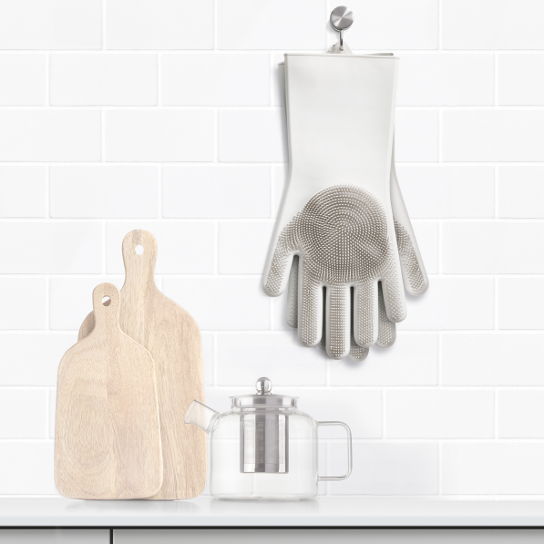 Rękawice do mycia naczyń silikonowe MERY 2 szt.